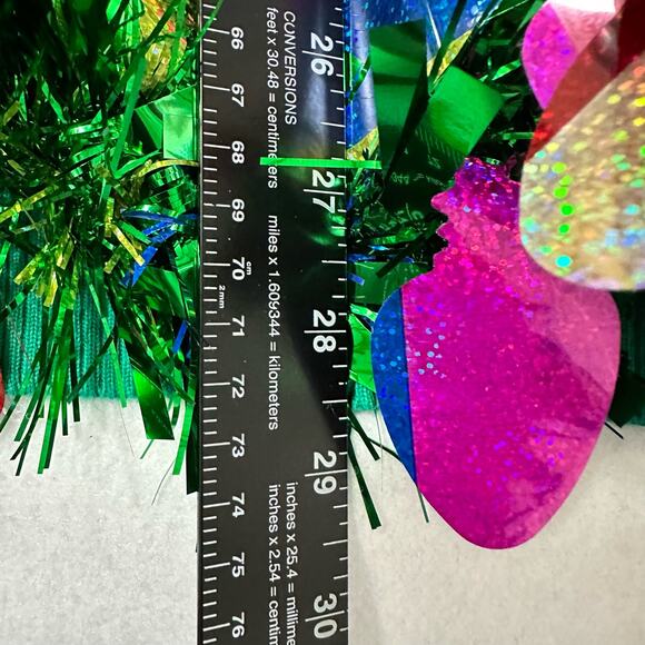 Ugly Christmas Sweater Buddy the Elf LIGHTS UP Tinsel Xmas Party Winner Size XL - Picture 5 of 5